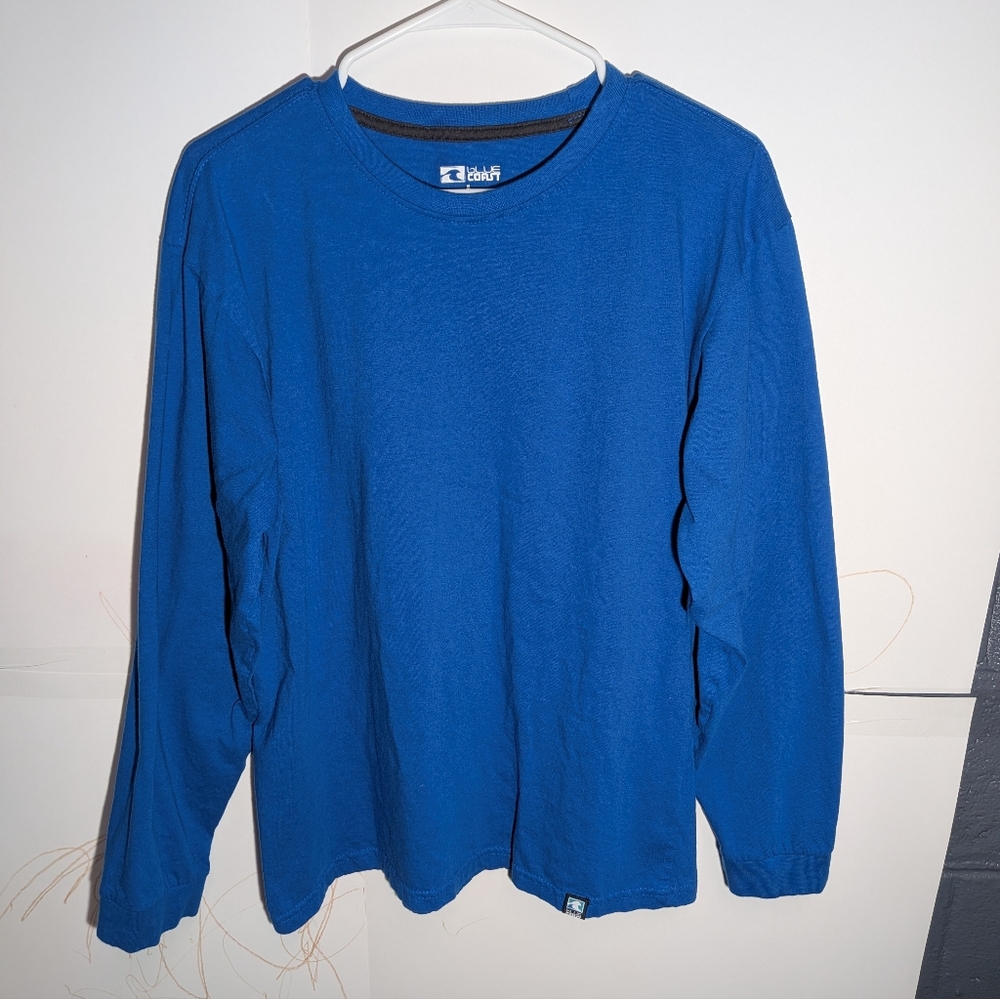 Gildan Blue Coast Cotton Shirt Size Large Men's T-shirt